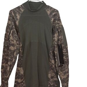 Massif Army‎ Combat Shirt ACS Digital Camo Military Tactical Mens NWT Medium